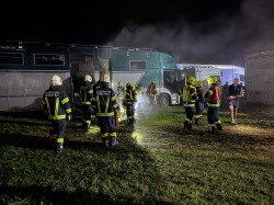 Einsatz Brand LKW im Freien am 03.07.2025